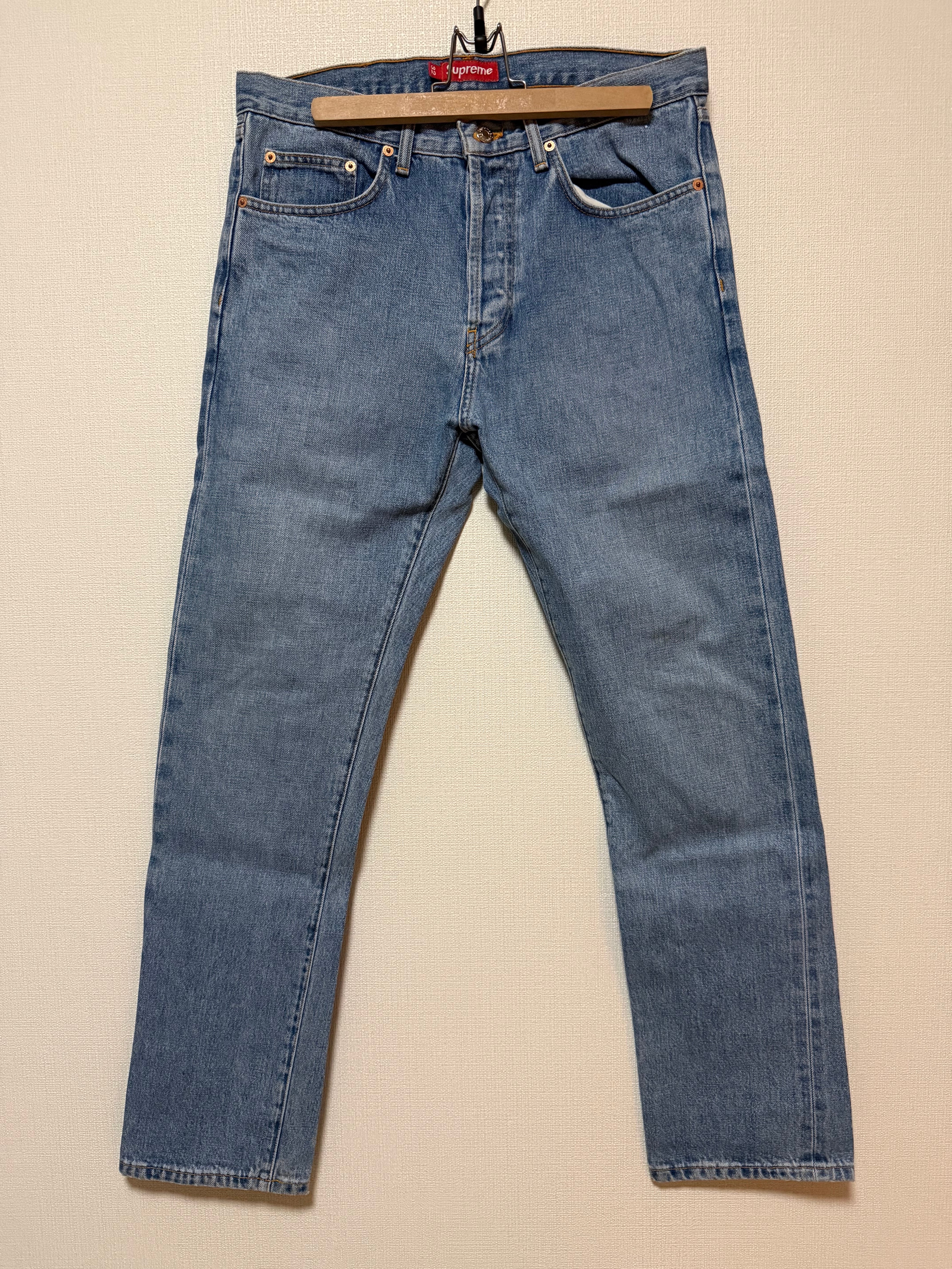 SUPREME slim jeans denim シュプリーム