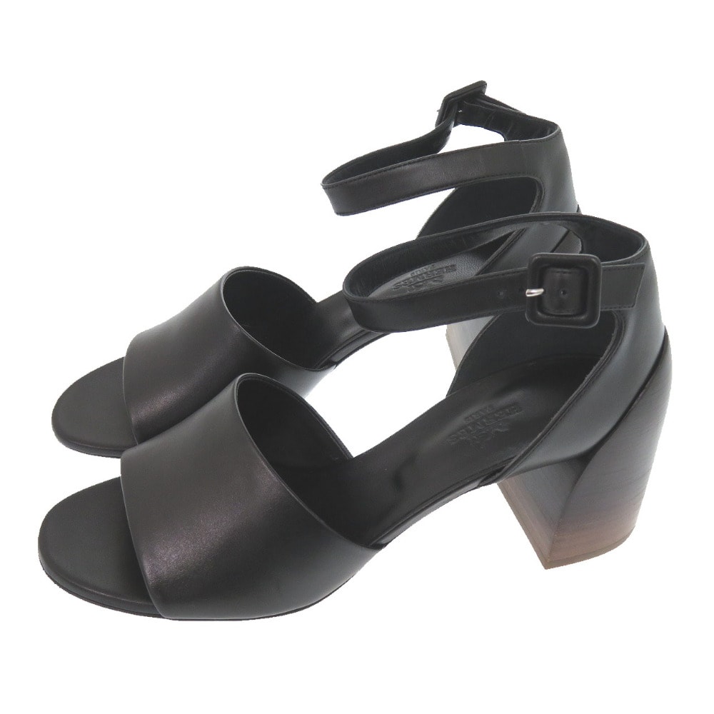 エルメス  アンクルストラップ チャンキーヒール  20103IZ