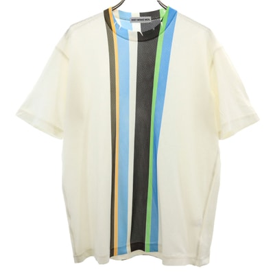 ISSEY MIYAKE MEN イッセイミヤケメン 日本製 半袖 メッシュ Tシャツ F アイボリー