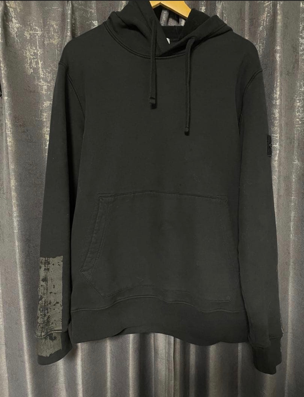 Stone Island Parka 67461 Tape Four Print "Black"
