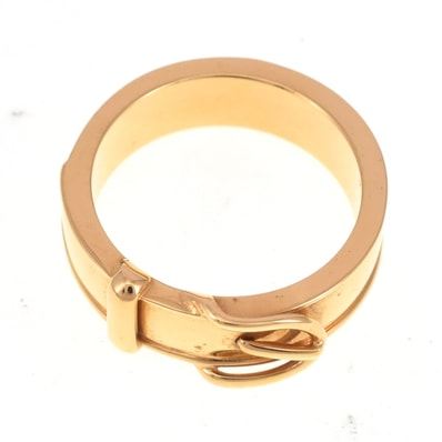 エルメス HERMES ベルトモチーフ スカーフリング レディース 箱付き T#140367