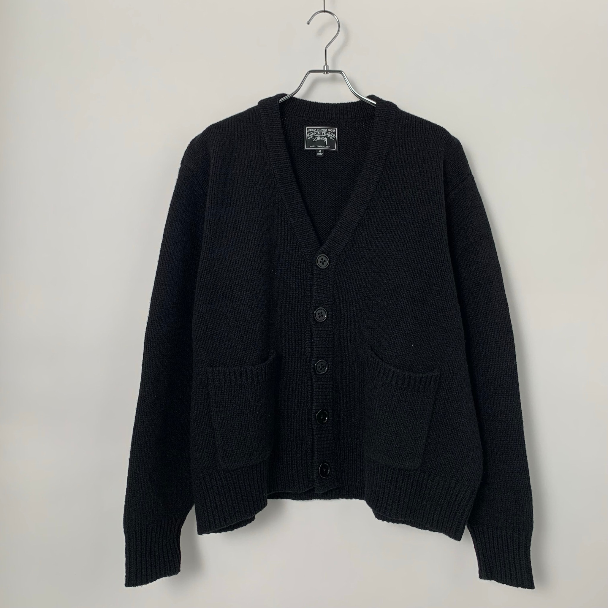 Stussy x Denim Tears Suits Cardigan "Black"