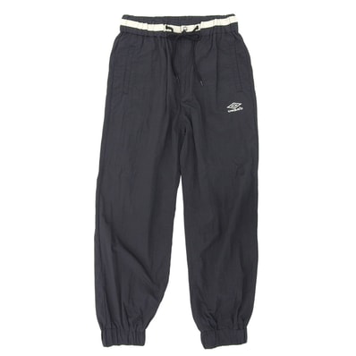 アンブロ ×BELPER×M トラックパンツ ボトムス レディース 黒 ブラック ―