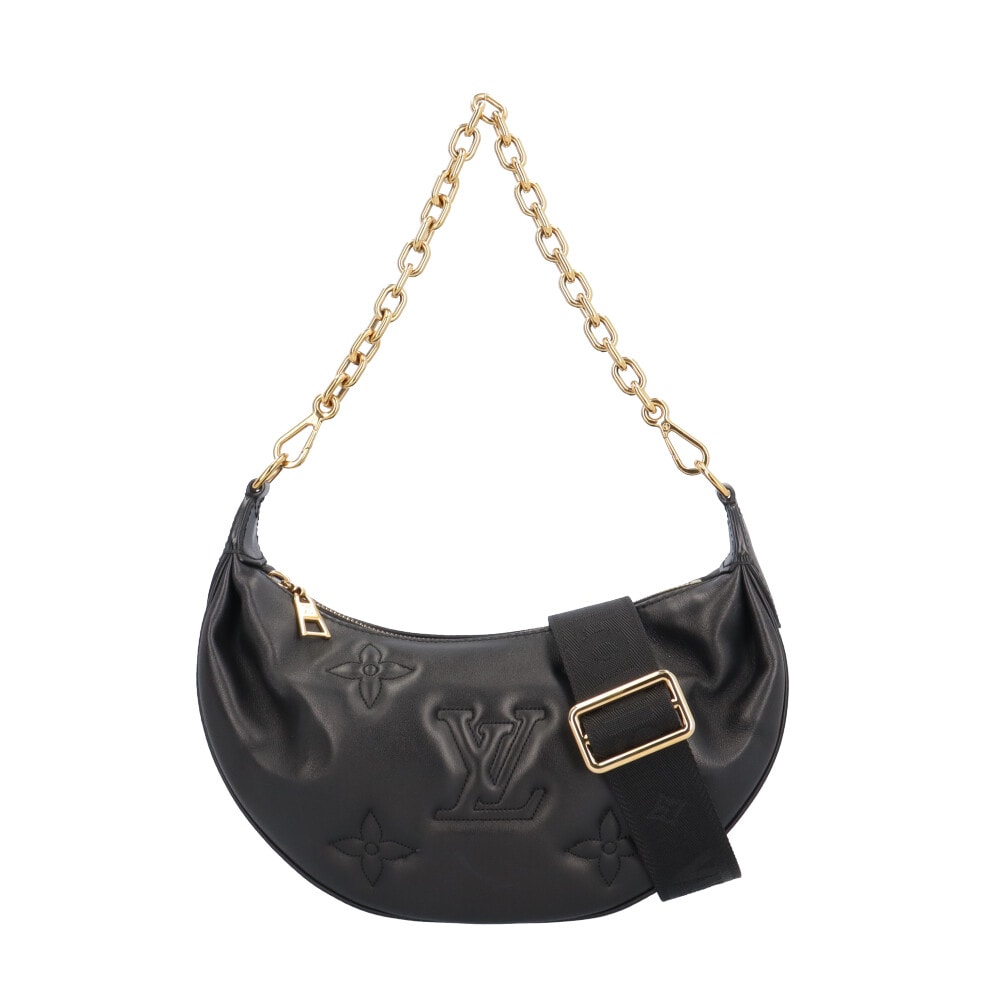 ルイヴィトン オーバーザムーン バブルグラム ショルダーバッグ M59799 ブラック レディース LOUIS VUITTON 中古