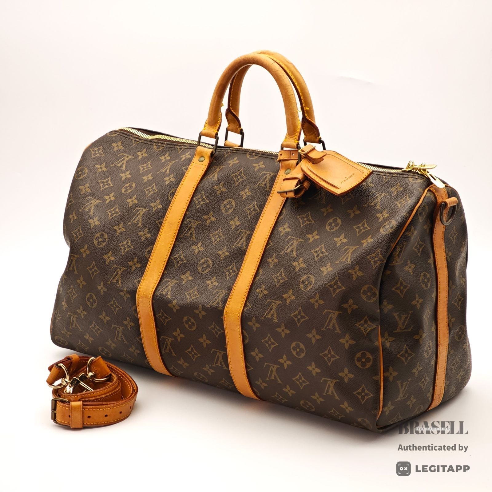 LOUIS VUITTON ルイ・ヴィトン キーポルバンドリエール50 Monogram キーポルバンドリエール50 M41416 VL1920 ボストンバッグ Monogram Canvas Brown レディース
