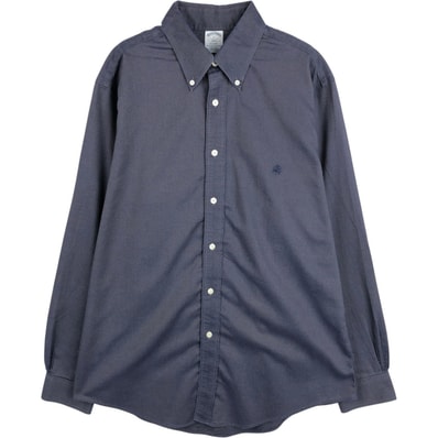 古着 ブルックスブラザーズ Brooks Brothers 1818 REGENT 長袖 ボタンダウンシャツ メンズL相当/eaa665511
