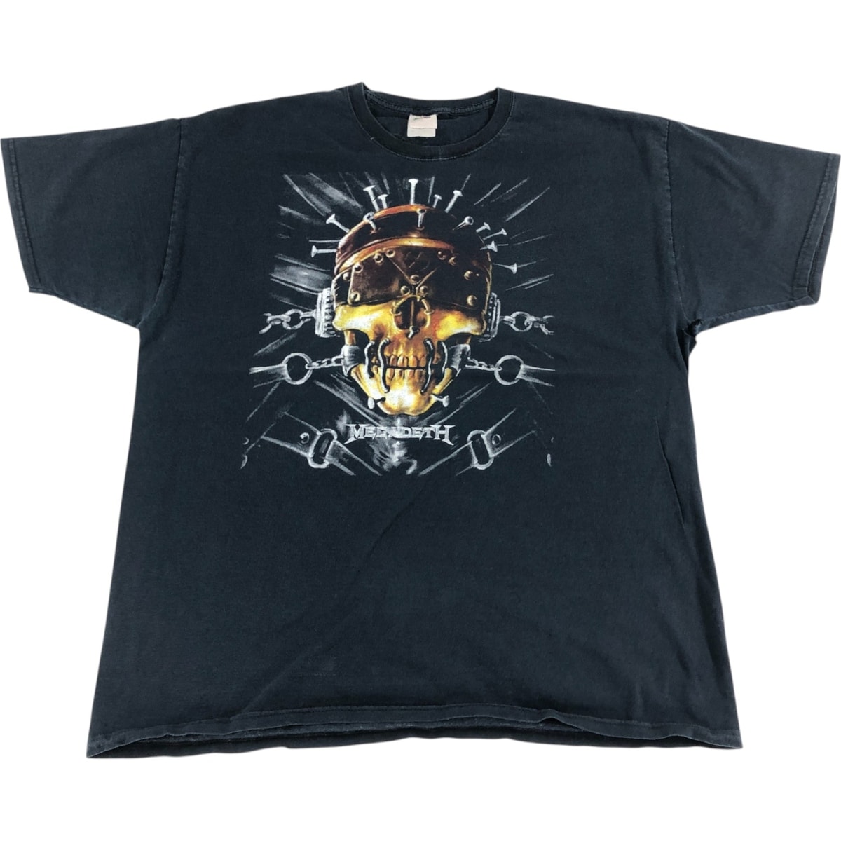 古着 フルーツオブザルーム FRUIT OF THE LOOM MERADETH メガデス バンドTシャツ バンT メンズXL相当/eaa548149