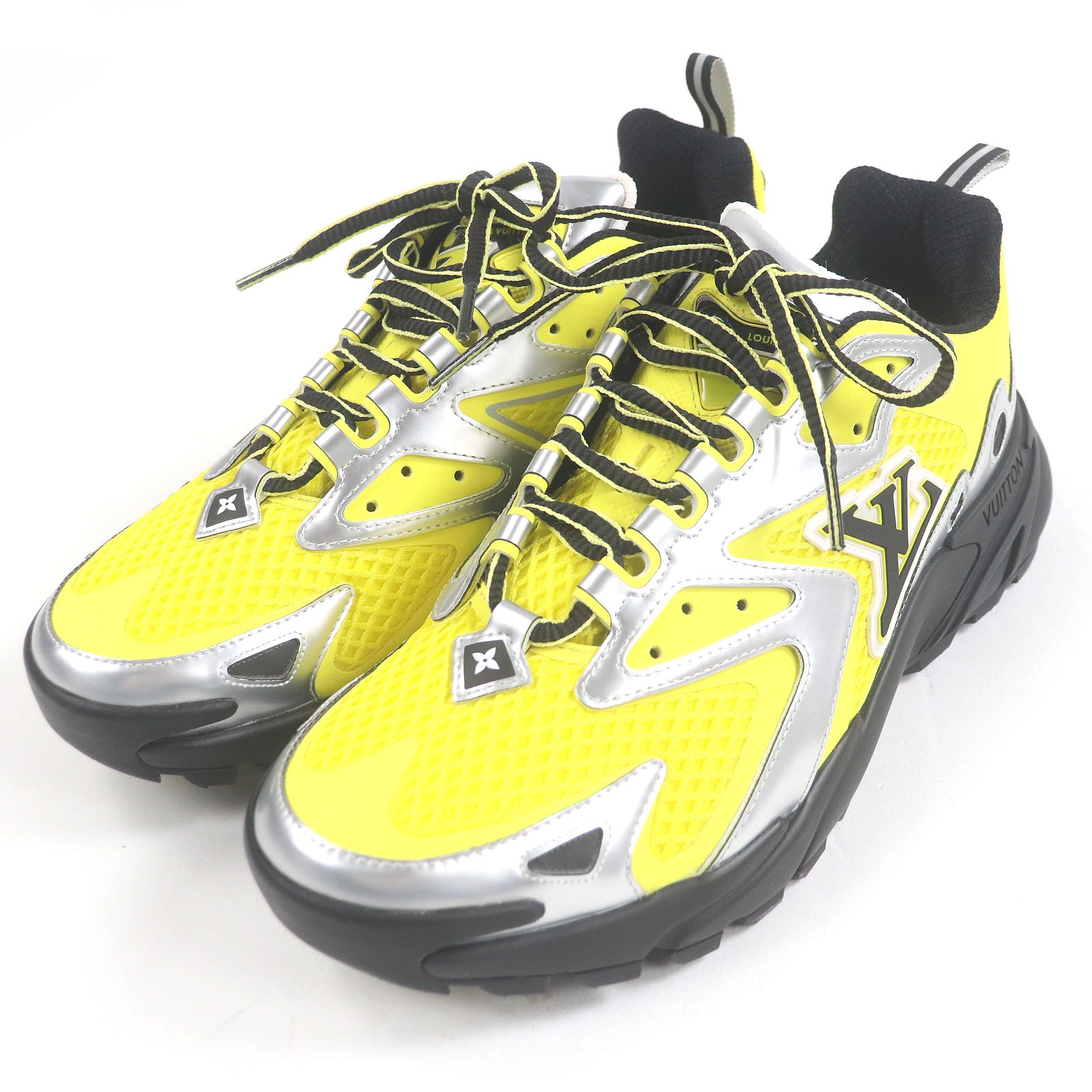 未使用品 ルイヴィトン スニーカー LV タティックライン 7.5 1AA3A8