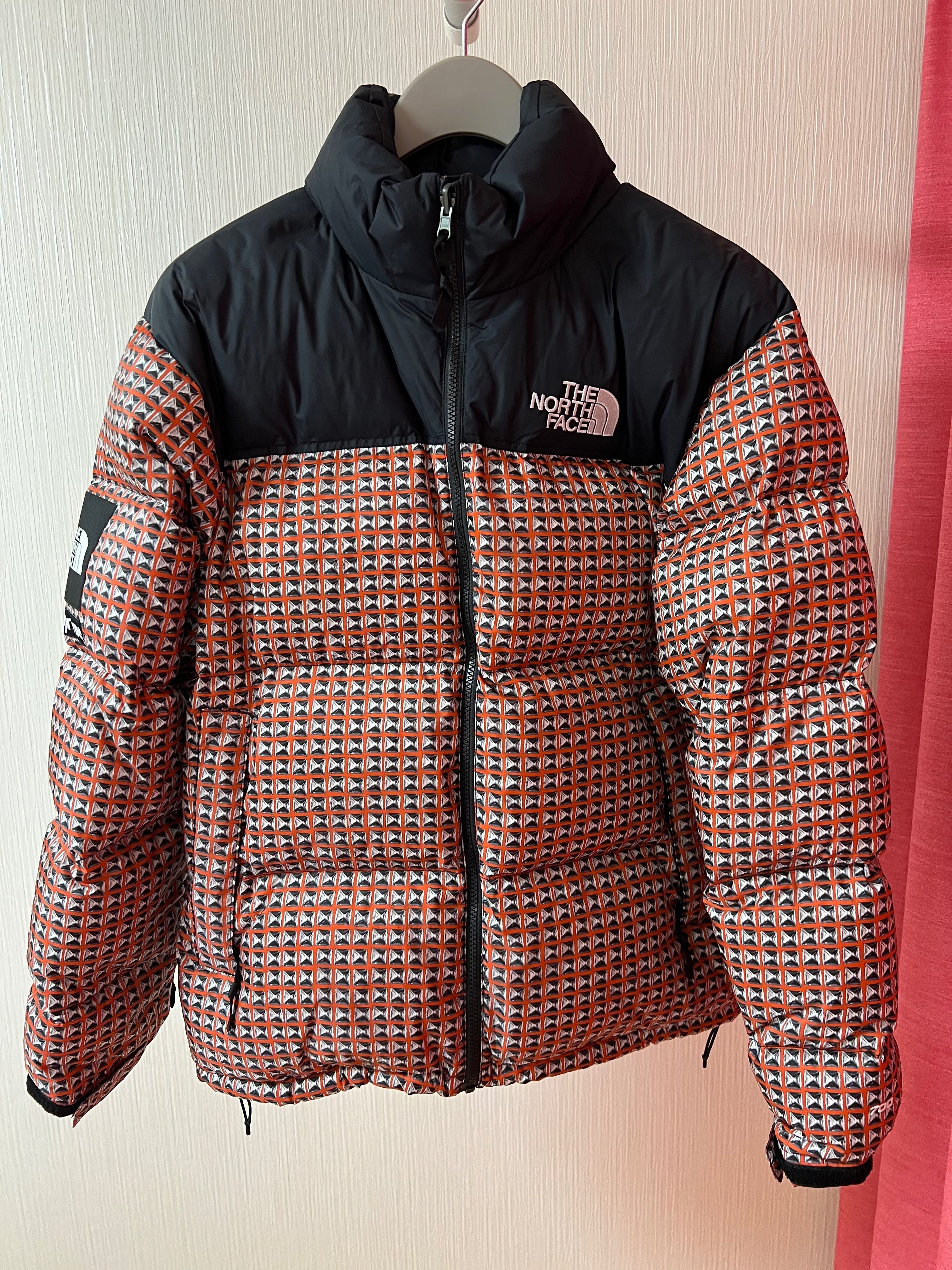 Supreme x The North Face Studded Nuptse Jacket "Red"