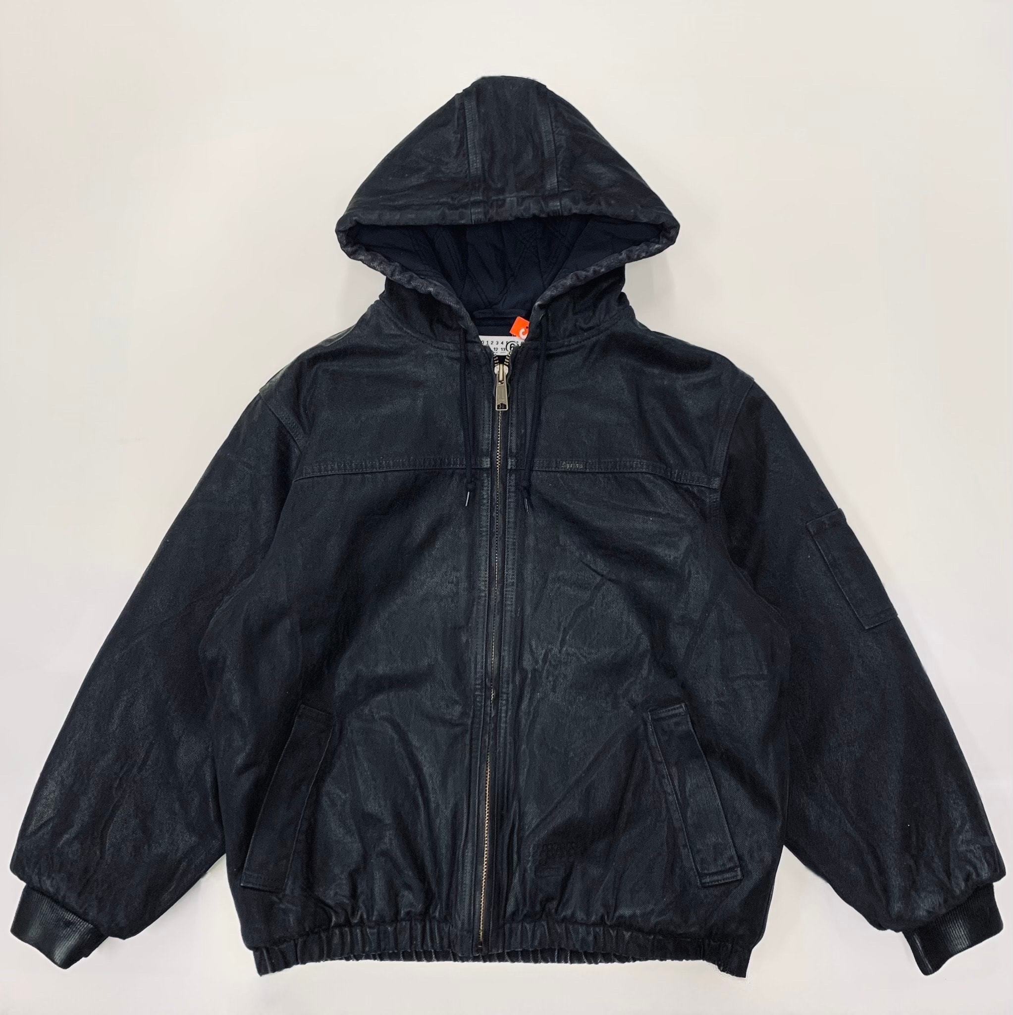 Supreme x MM6 Maison Margiela Foil Hooded Work Jacket "Black"