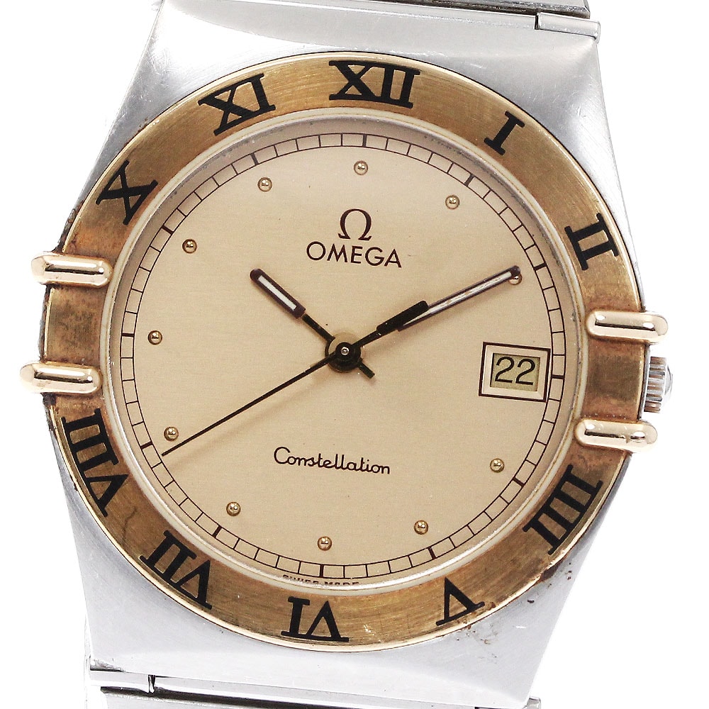 オメガ OMEGA コンステレーション デイト クォーツ メンズ _867689