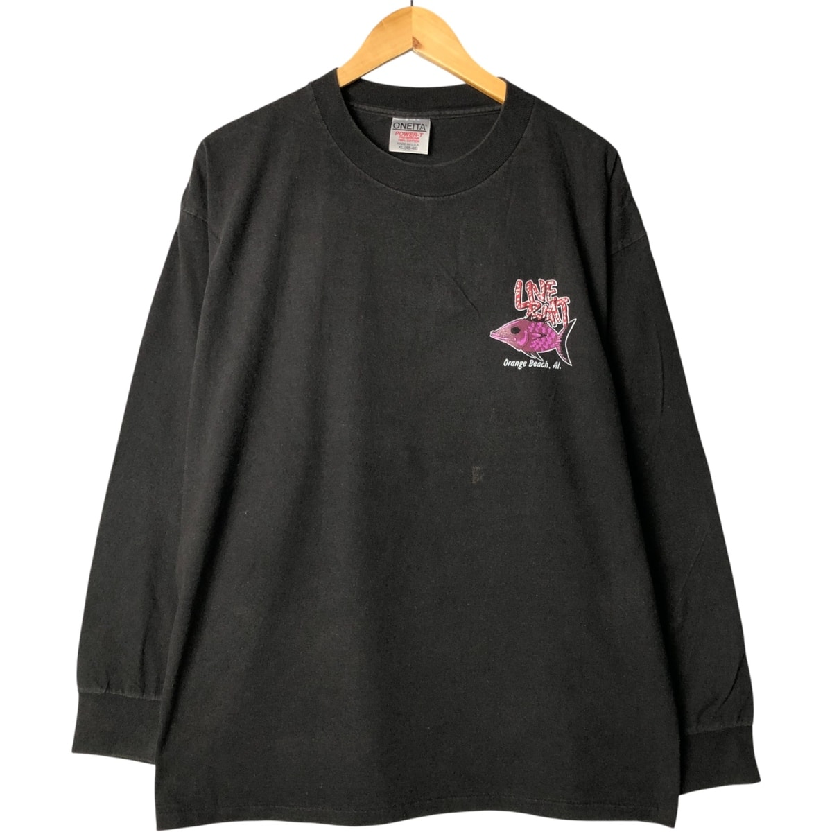 古着 90年代 オニータ ONEITA ロングTシャツ ロンT USA製 メンズXL相当 ヴィンテージ/eaa529900