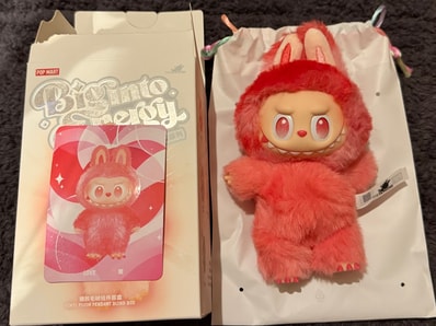 POP MART THE MONSTERS (LABUBU) Big into Energy Series Plush Pendant LOVE