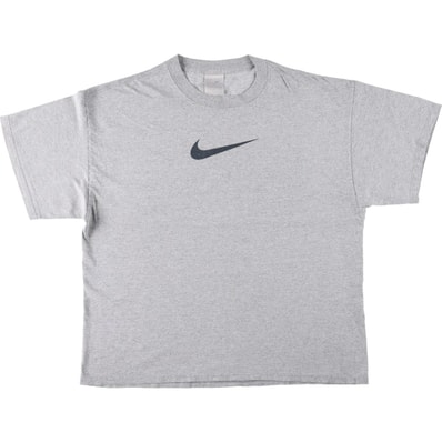 古着 00年代 ナイキ NIKE センターロゴ ロゴプリントTシャツ メンズXL相当/eaa672745
