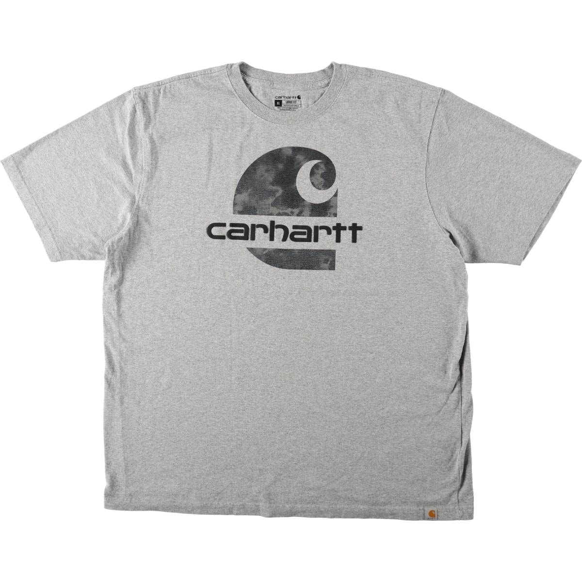 古着 カーハート Carhartt Loose Fit 半袖 プリントTシャツ メンズXL相当/eaa672074