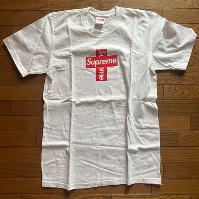 Supreme Cross Box Logo Tee "White"