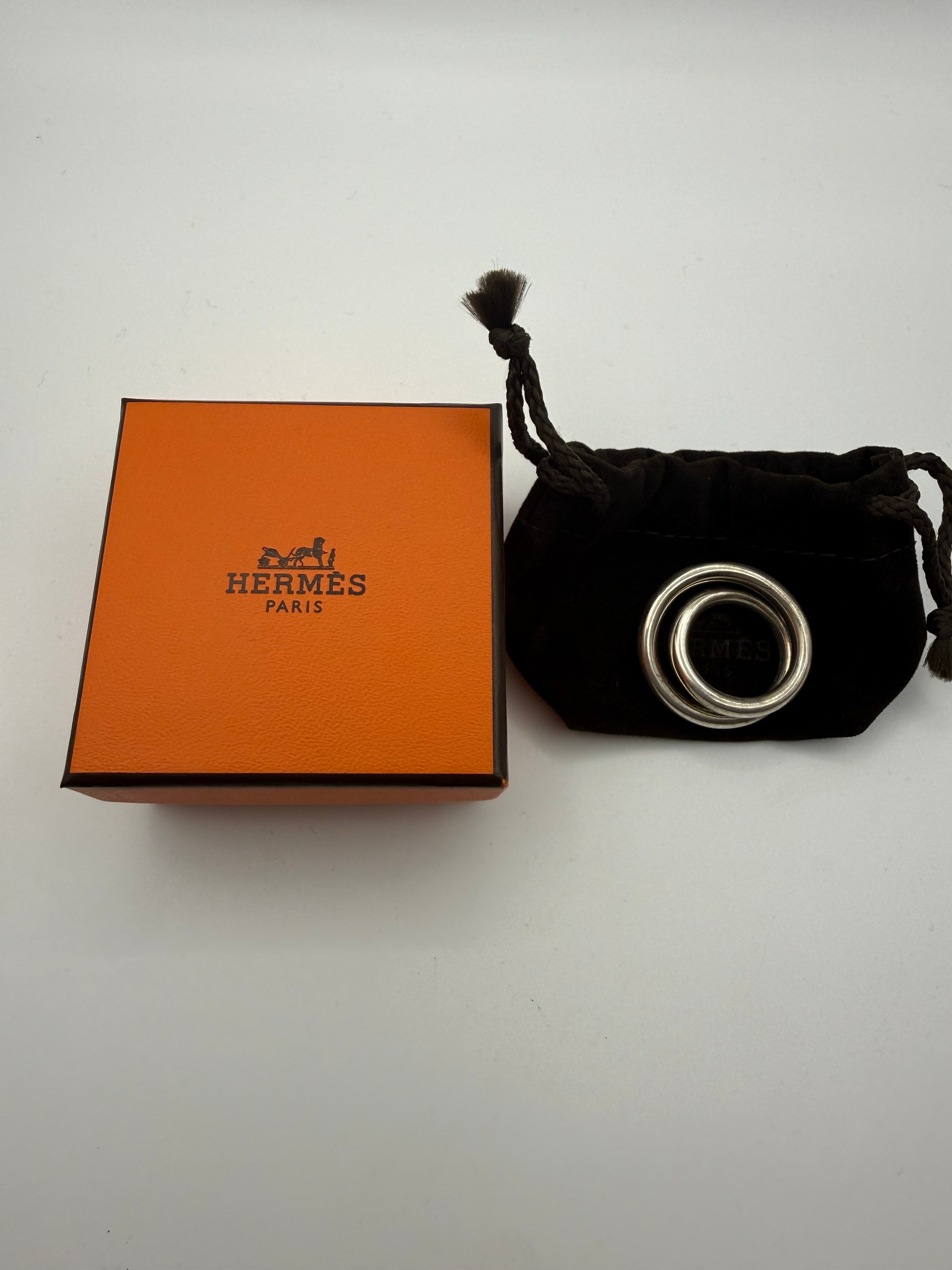 Hermes Vertige Ring "Silver"