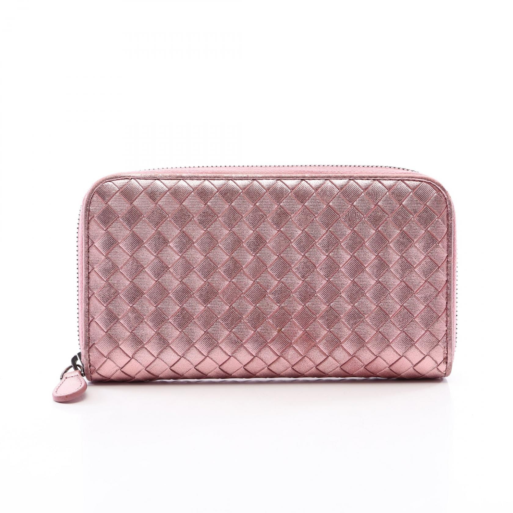 D (傷や汚れあり)】ボッテガヴェネタ BOTTEGA VENETA イントレチャート