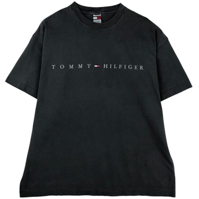古着 トミーヒルフィガー TOMMY HILFIGER 半袖 ロゴTシャツ メンズXXL相当/eaa625906
