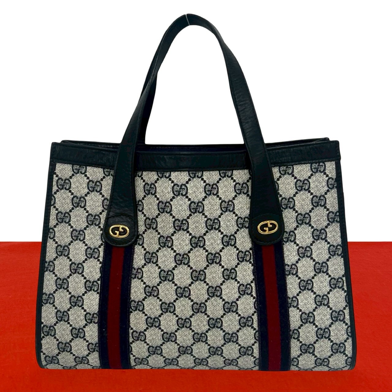 GUCCI GGキャンバス ワンショルダーバッグ ナイロン GG柄 ショルダー