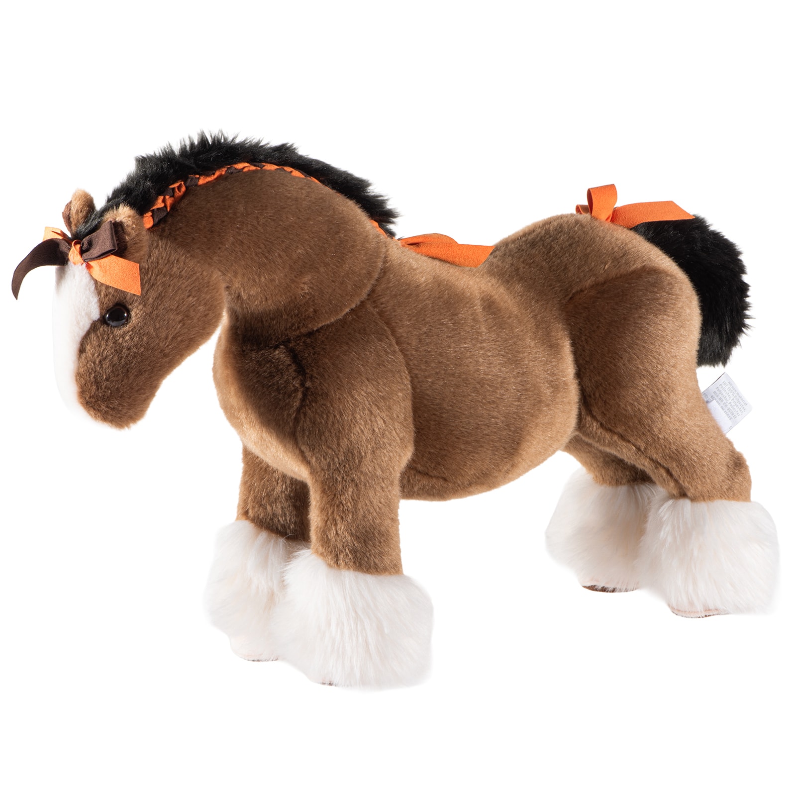 HERMES エルメス Hermy plush ぬいぐるみ エルミー PM 馬 ポリエステル アクリル ブラウン ホワイト【中古】