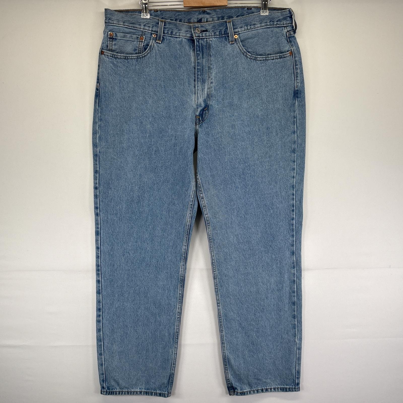 古着 リーバイス Levi's デニムパンツ 550 テーパード 大きいサイズ ジーンズ ジーパン 5ポケット 長ズボン w40 L32  ブルー メンズ