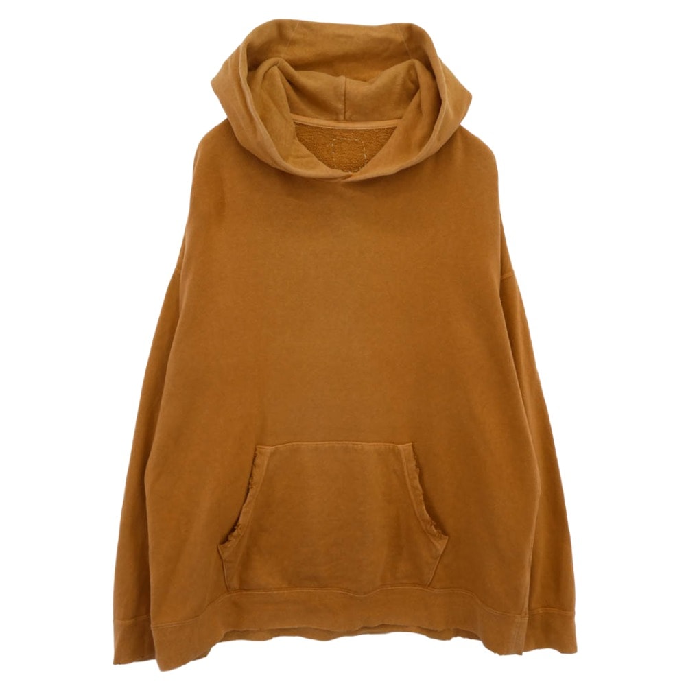 VISVIM ビズビム パーカー 21SS 0121105010014 JUMBO HOODIE P.O. UNEVEN DYE ジャンボ フーディー プルオーバ オレンジ系 3【中古】