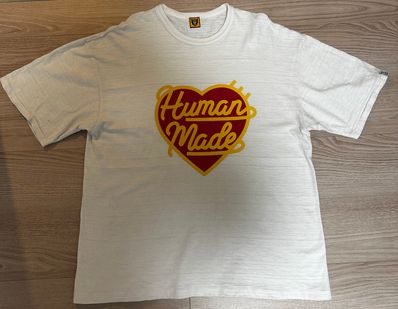 HUMAN MADE HEART T-SHIRT "White"