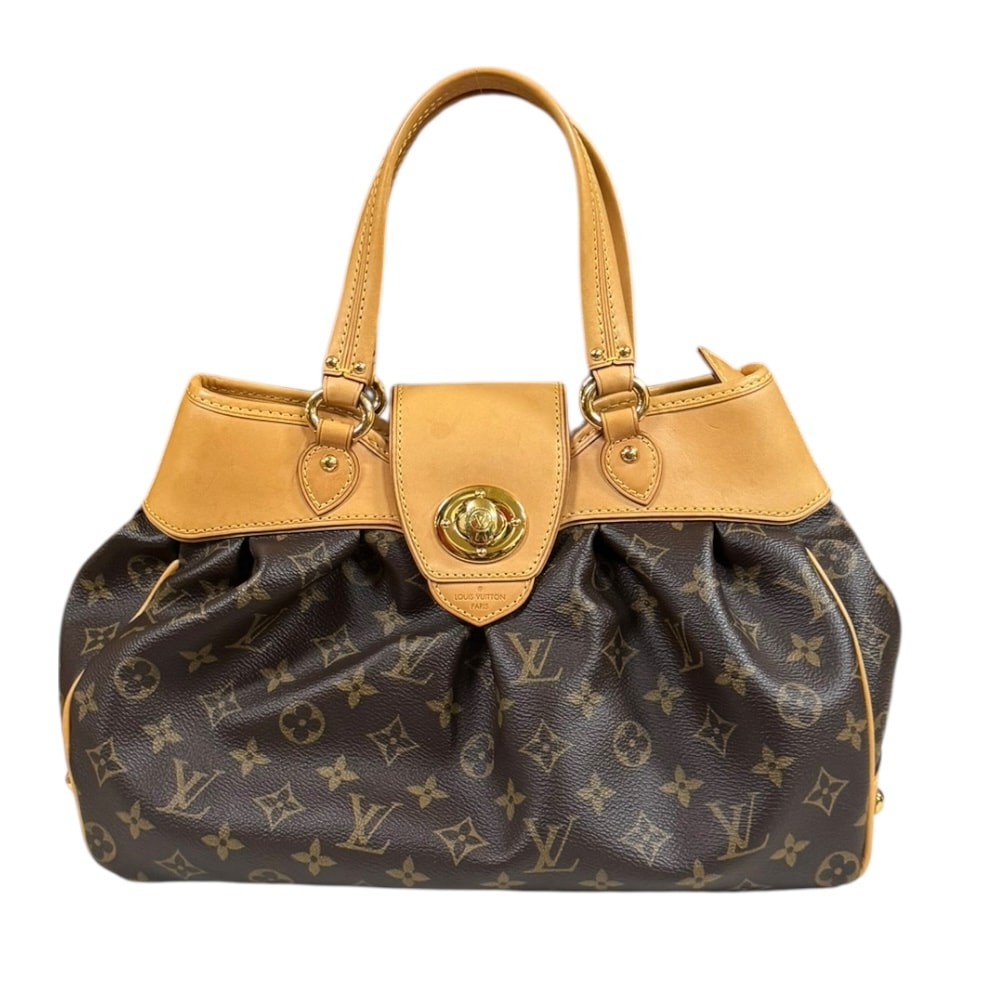 ルイヴィトン ボエシPM モノグラム ハンドバッグ モノグラムキャンバス M45715 ブラウン レディース LOUIS VUITTON  中古