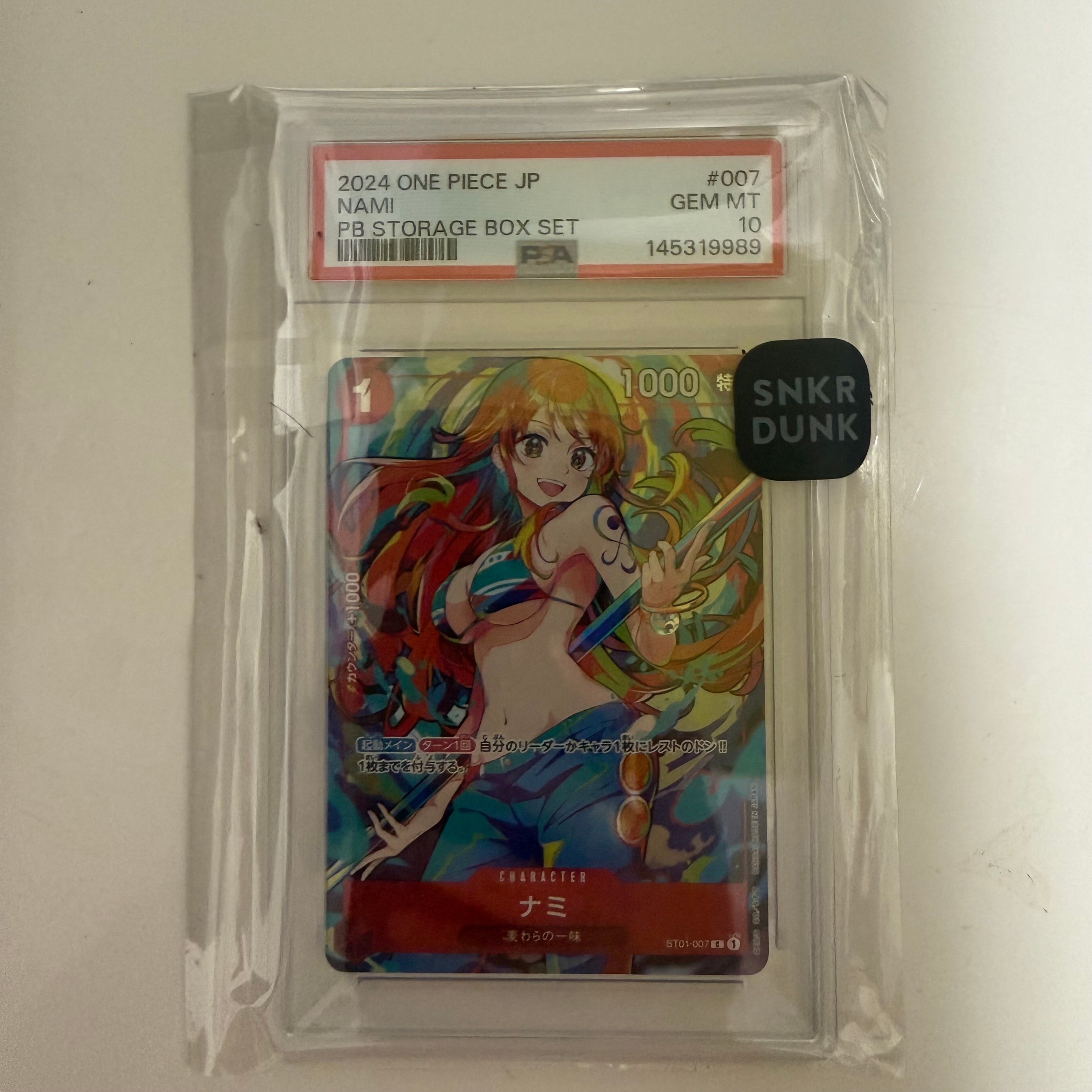 PSA10】ナミ C [ST01-007](プレミアムブースター「ONE PIECE CARD THE