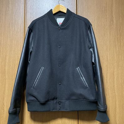 Supreme Motion Logo Varsity Jacket "Black"