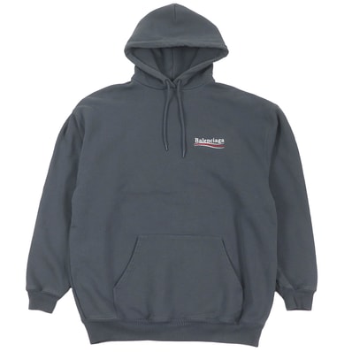 美品 バレンシアガ
パーカー グレー メンズ S 578135