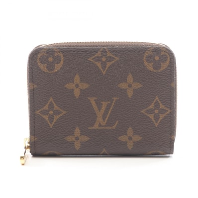 ルイ・ヴィトン LOUIS VUITTON ジッピー コインパース モノグラム コインケース 財布 PVC レディース ブラウン系 M60067 【中古】