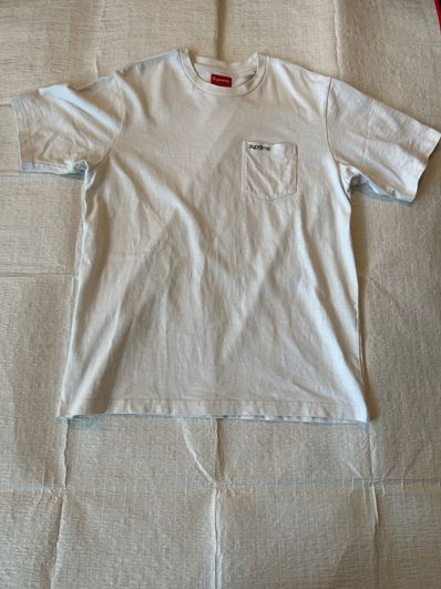Supreme S/S Pocket Tee "White"(22SS)