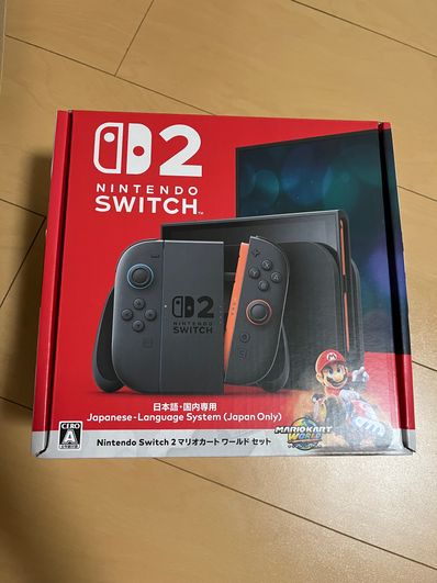 Nintendo Switch 2 Japanese Language System (Japan Only) Mario Kart World Set