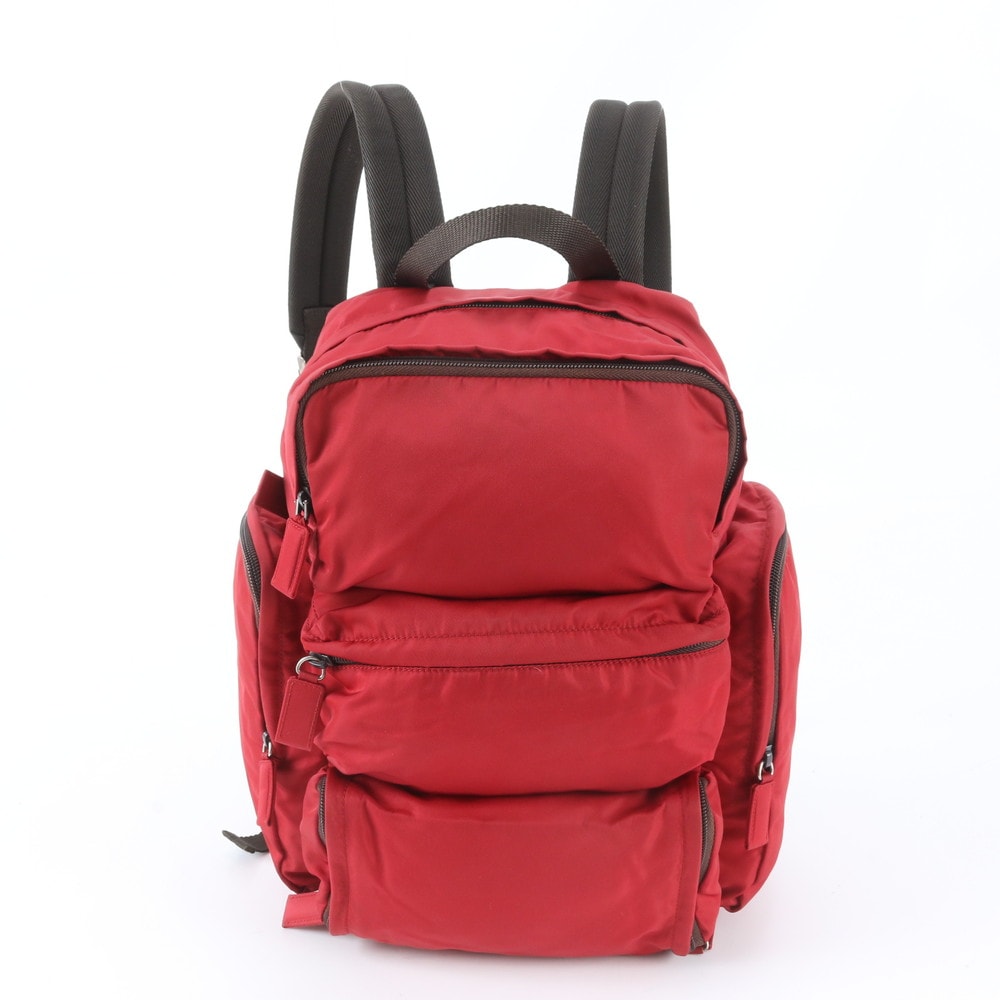 ■美品 プラダ テスート ナイロントライアングルロゴリュックサック