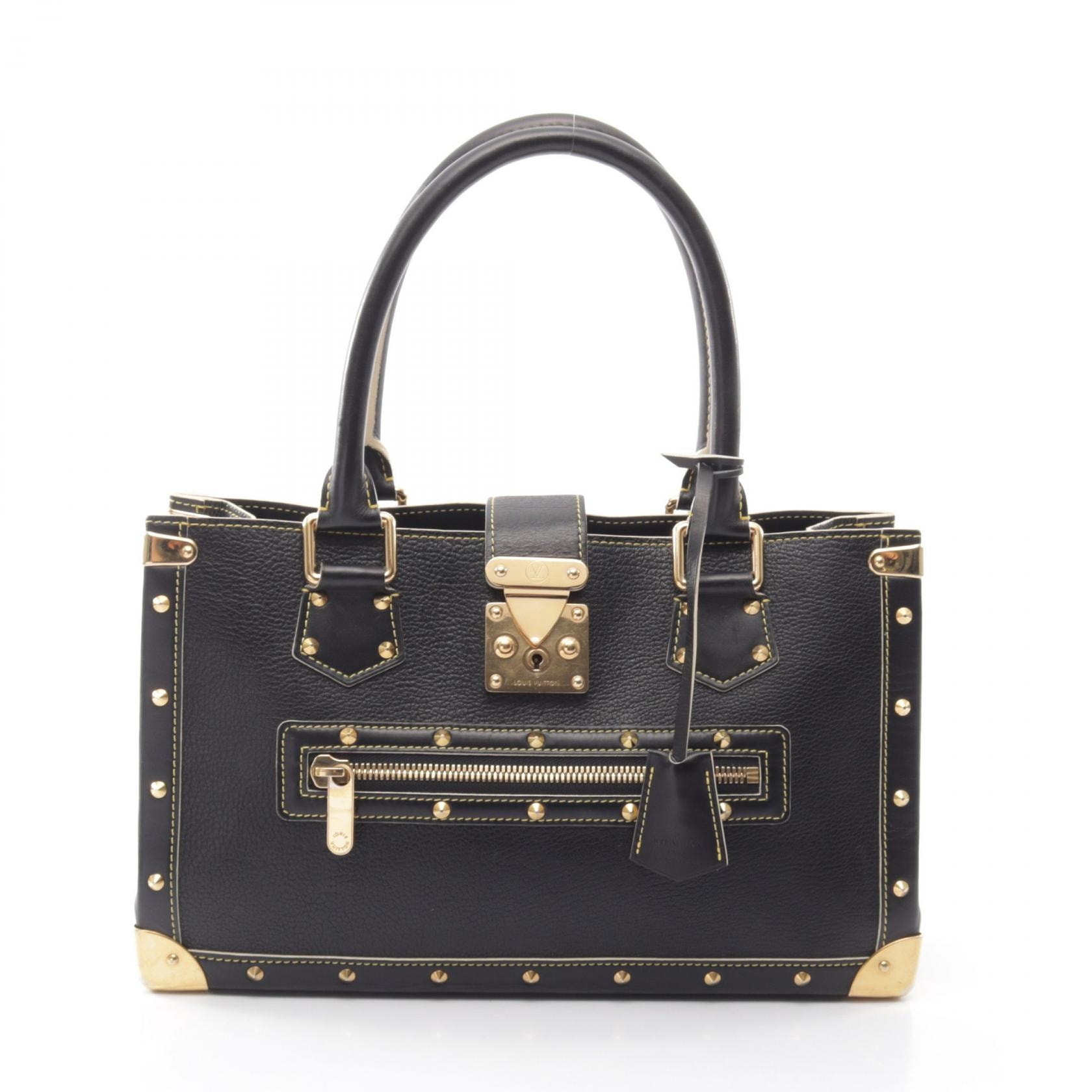 ルイ・ヴィトン LOUIS VUITTON ファビュロー スハリ ノワール ハンドバッグ バッグ レザー レディース ブラック系 M91812 【中古】