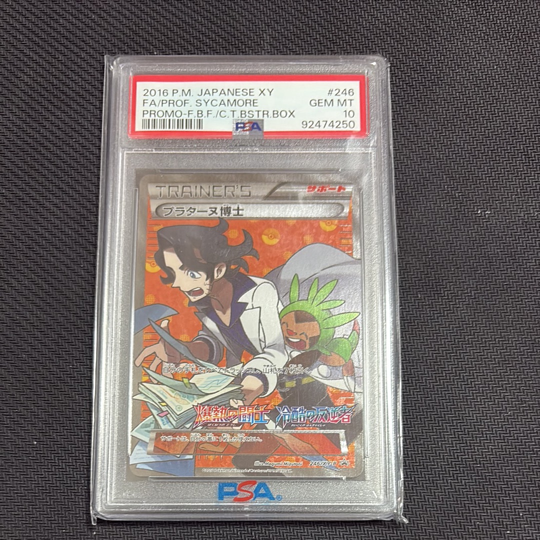 プラターヌ博士 P [XY-P 246] (爆熱の闘士＋冷酷の反逆者 ボックス購入