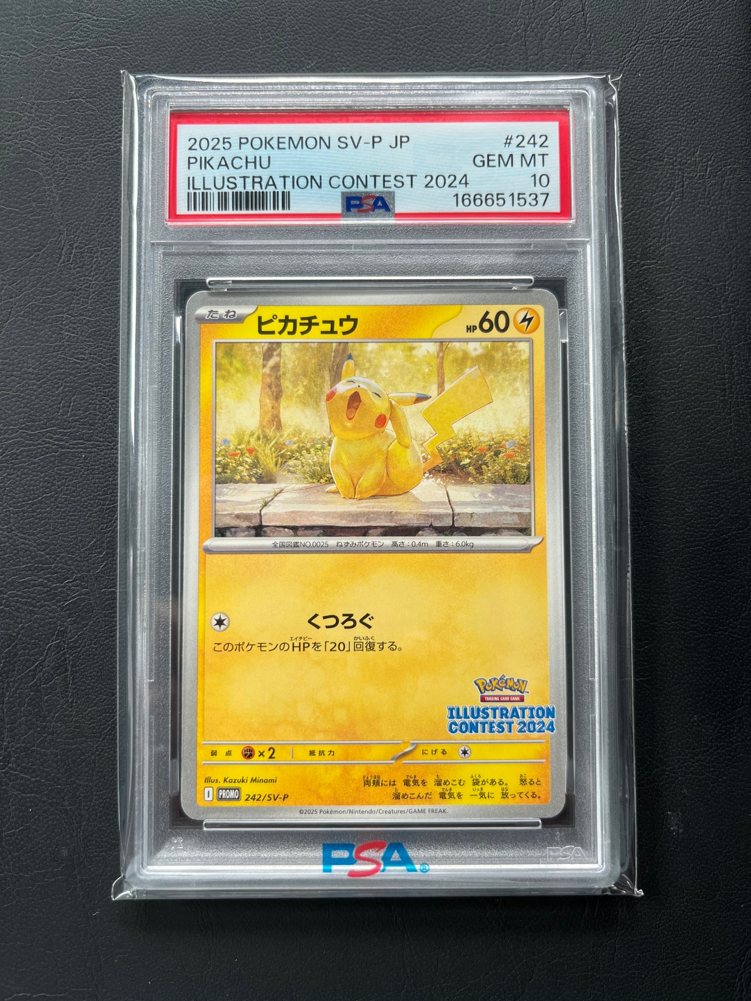 PSA10】ピカチュウ [SV-P 242](プロモカードパック