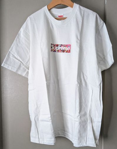 Supreme COVID-19 Relief Box Logo Tee "White"