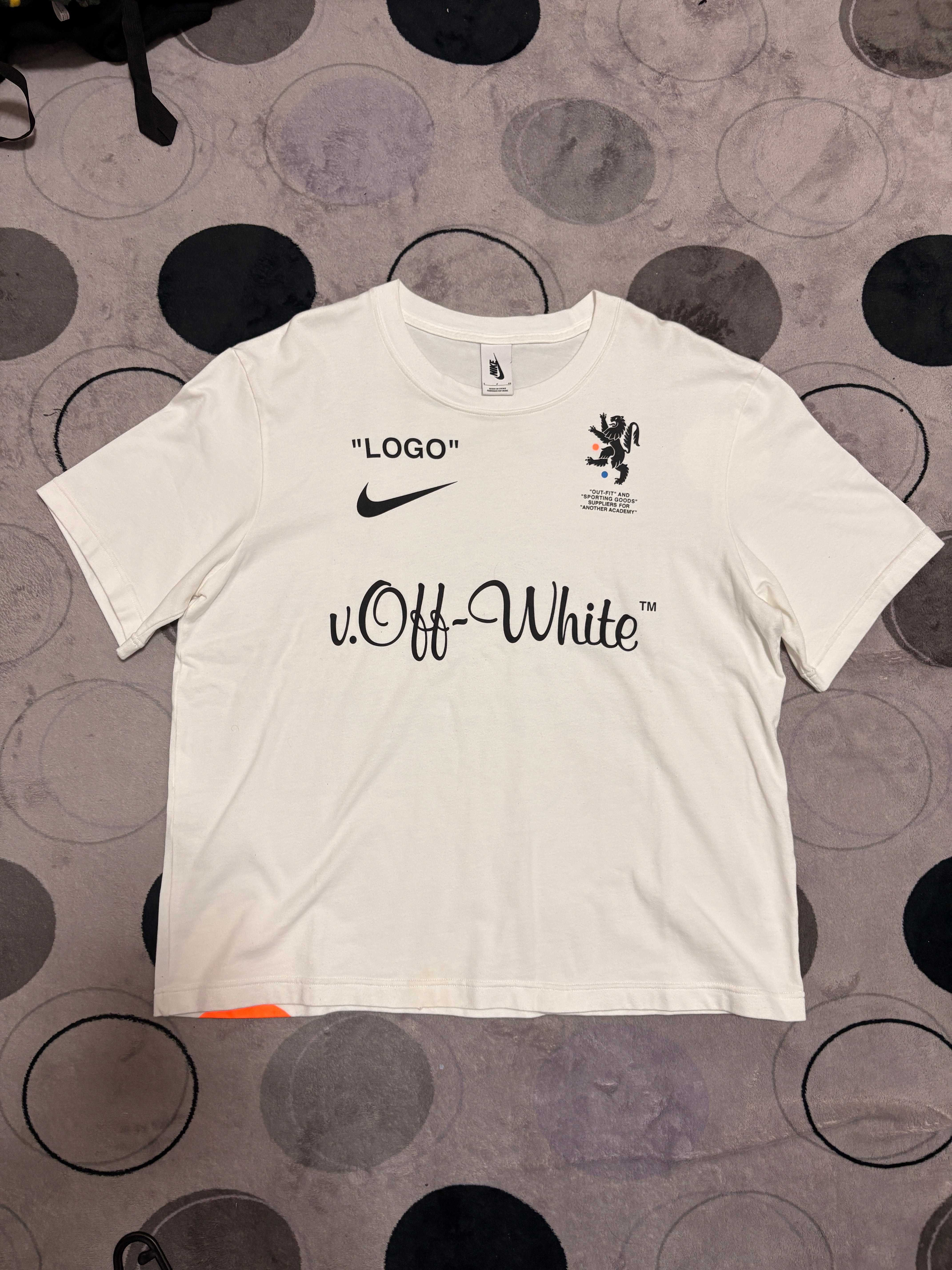 OFF-WHITE / Nikelab Mercurial NRG X Tee "White"