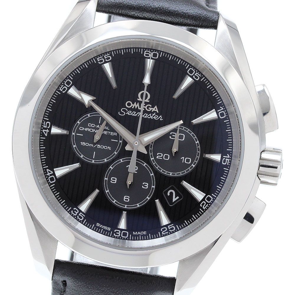 ☆美品 オメガ シーマスター アクアテラ コーアクシャル メンズ 【中古】