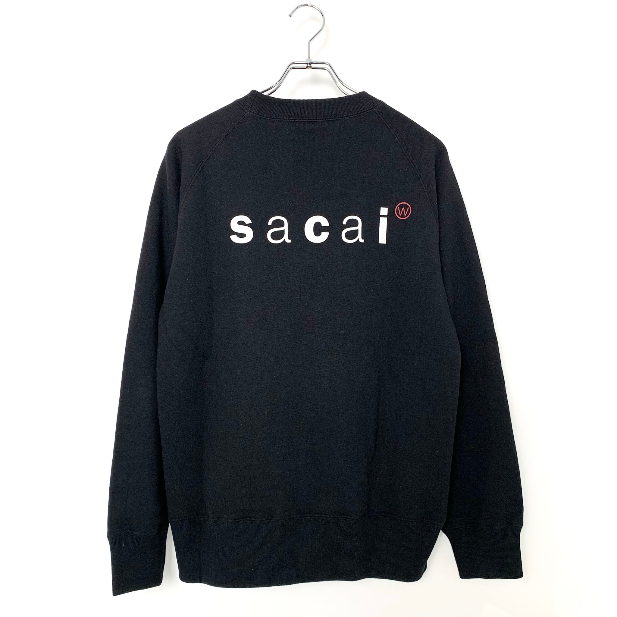 WTAPS x sacai Print Pullover / Sweater / Cotton "Black"