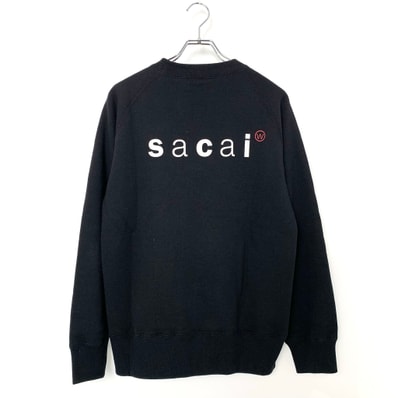WTAPS x sacai Print Pullover / Sweater / Cotton "Black"