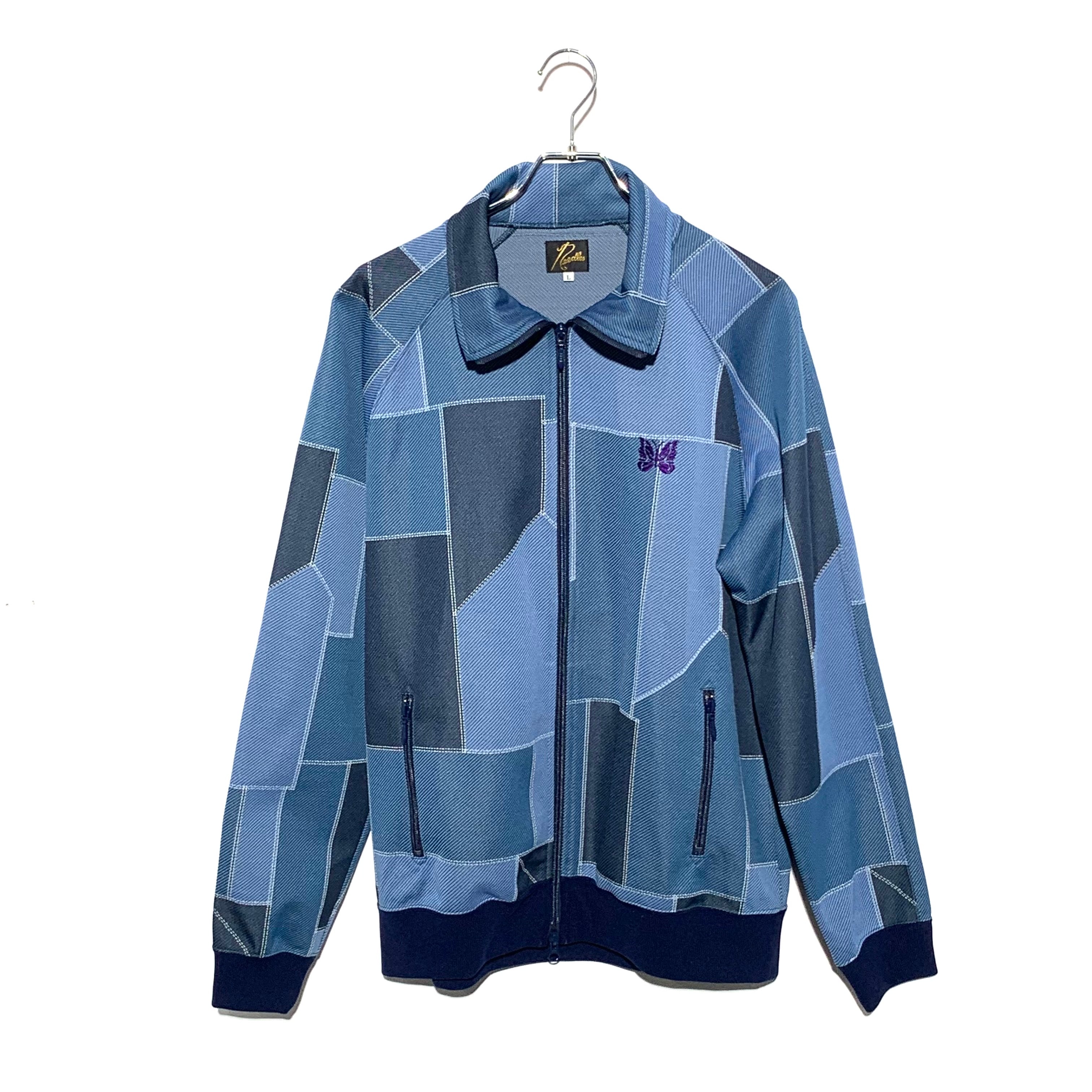 Needles TRACK JACKET -POLY JQ Blue