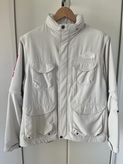 Supreme x The North Face Trekking Convertible Jacket "Moonlight Ivory"