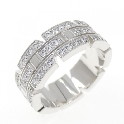 カルティエ タンクフランセーズ フルダイヤ リング