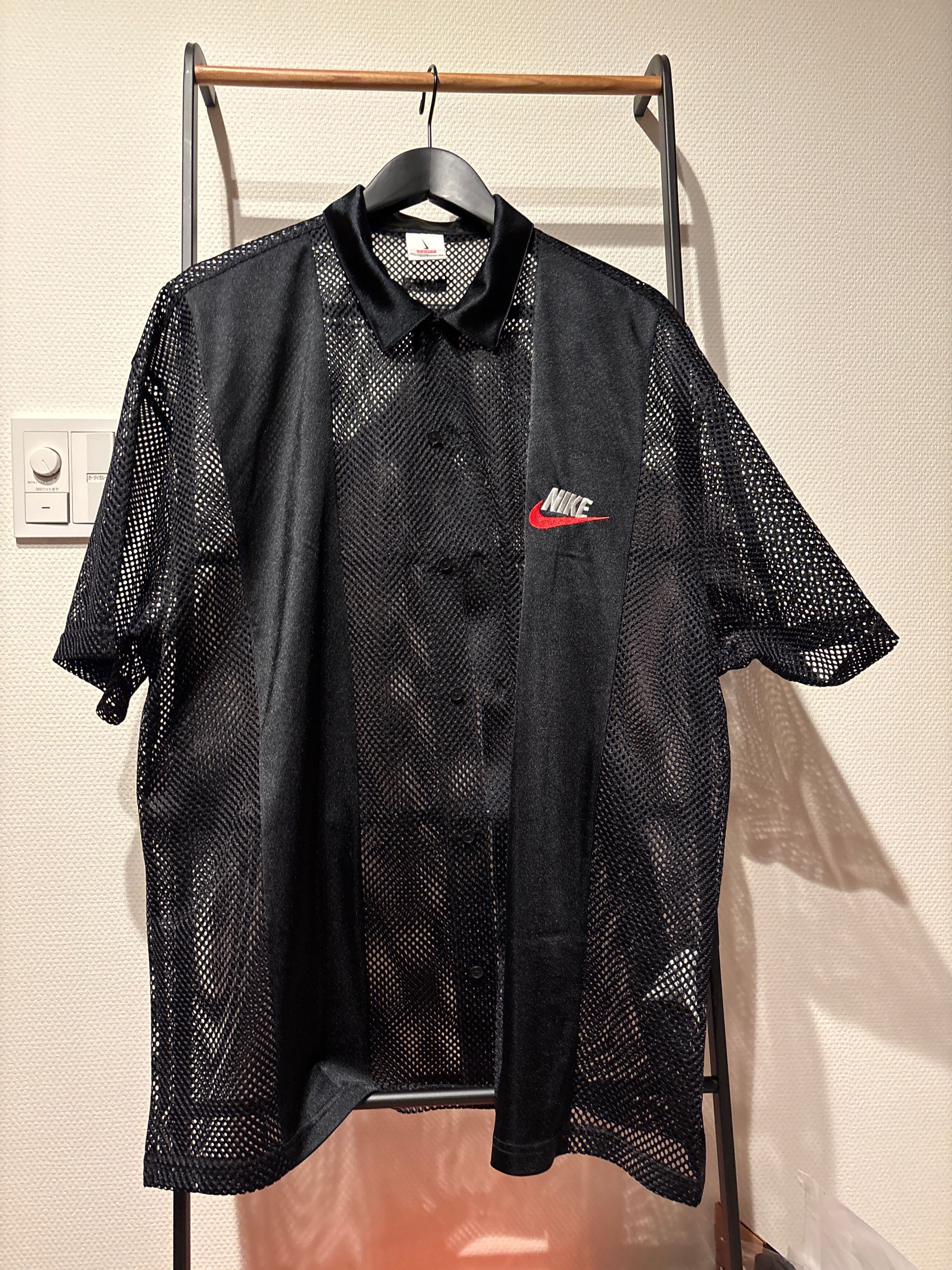Supreme x Nike Mesh S/S Shirt "Black" FQ0346-010