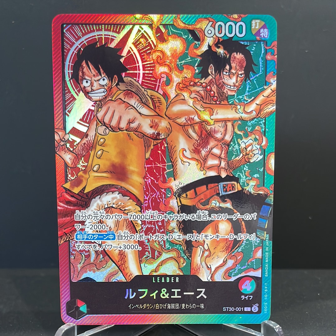 PSA10】モンキー・D・ルフィ SEC-SPC :3周年スペシャルカード(銀背景
