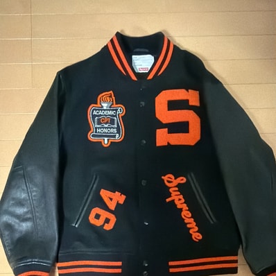 Supreme Team Varsity Jacket "Black"